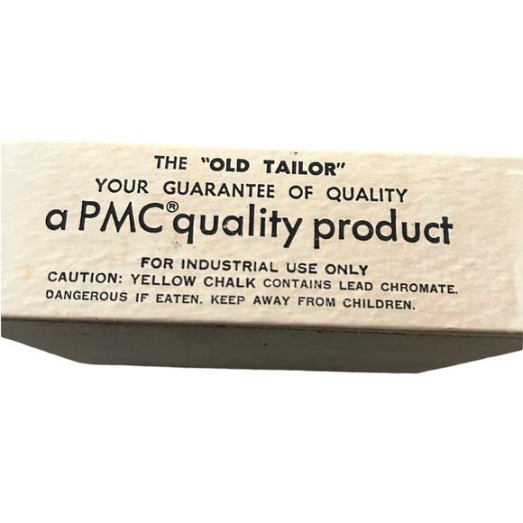EC Black and Yellow Tailor's Crayons Full Boxes Never Used - Picture 5 of 6